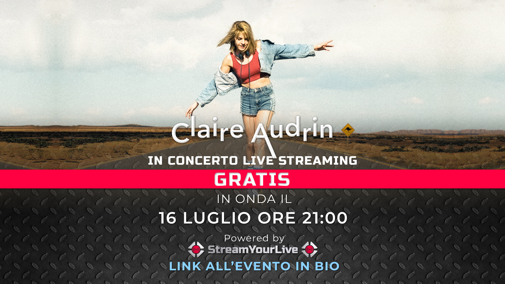 LIVE: CLAIRE AUDRIN